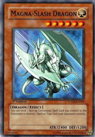 Magna-Slash Dragon [FOTB-EN029] Common - Yu-Gi-Oh! - Card Brawlers | Quebec | Canada |