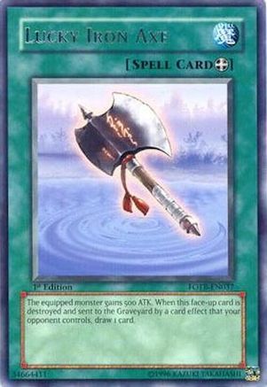 Lucky Iron Axe [FOTB-EN037] Rare - Yu-Gi-Oh! - Card Brawlers | Quebec | Canada |