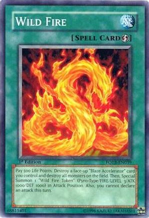 Wild Fire [FOTB-EN039] Common - Yu-Gi-Oh! - Card Brawlers | Quebec | Canada |