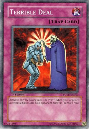 Terrible Deal [FOTB-EN050] Common - Yu-Gi-Oh! - Card Brawlers | Quebec | Canada |