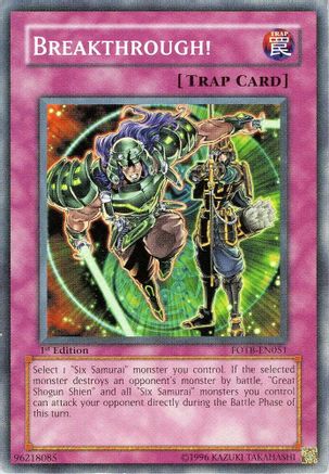 Breakthrough! [FOTB-EN051] Common - Yu-Gi-Oh! - Card Brawlers | Quebec | Canada |