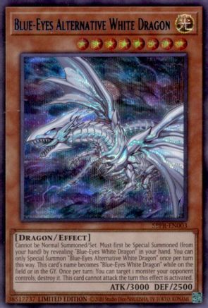 Blue-Eyes Alternative White Dragon [SBPR-EN003] Secret Rare - Yu-Gi-Oh! - Card Brawlers | Quebec | Canada |