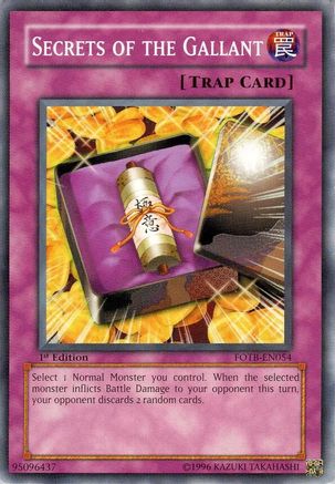 Secrets of the Gallant [FOTB-EN054] Common - Yu-Gi-Oh! - Card Brawlers | Quebec | Canada |