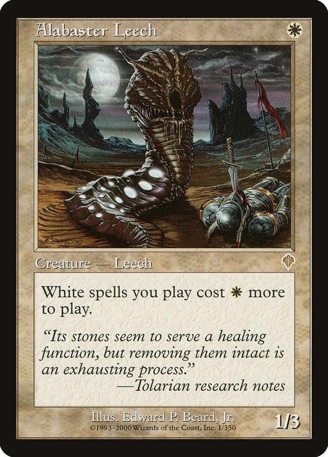 Alabaster Leech [Invasion] - Magic: The Gathering - Card Brawlers | Quebec | Canada |