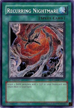 Recurring Nightmare [FOTB-EN066] Secret Rare - Yu-Gi-Oh! - Card Brawlers | Quebec | Canada |