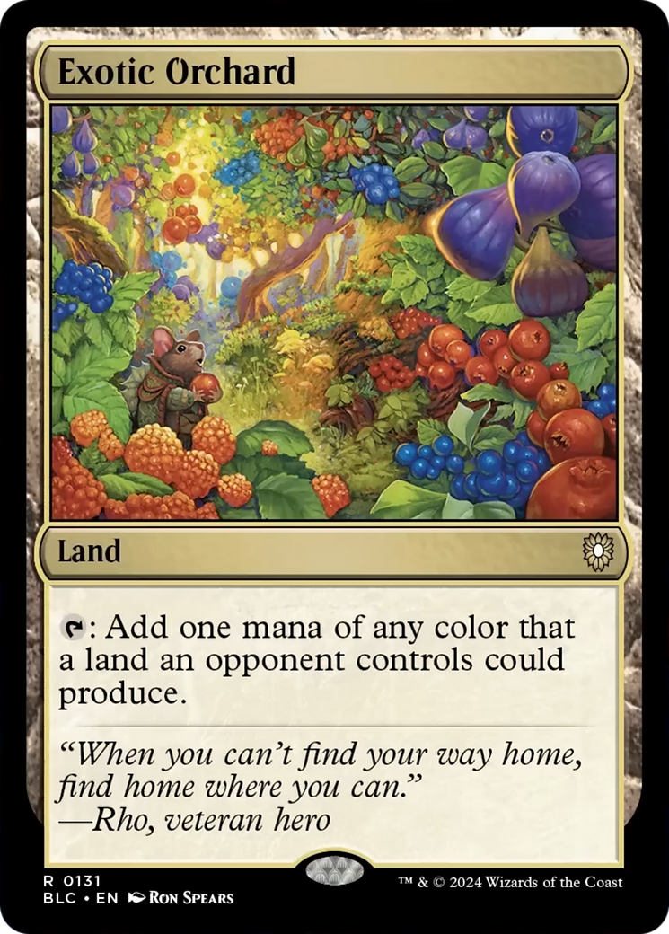 Exotic Orchard [Bloomburrow Commander] - Magic: The Gathering - Card Brawlers | Quebec | Canada |