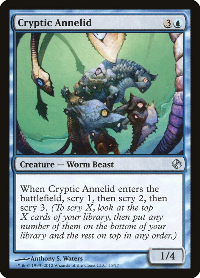 Cryptic Annelid [Duel Decks: Venser vs. Koth] - Magic: The Gathering - Card Brawlers | Quebec | Canada |