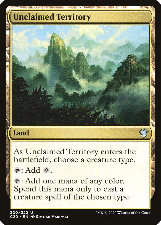 Unclaimed Territory [Commander 2020] - Magic: The Gathering - Card Brawlers | Quebec | Canada |