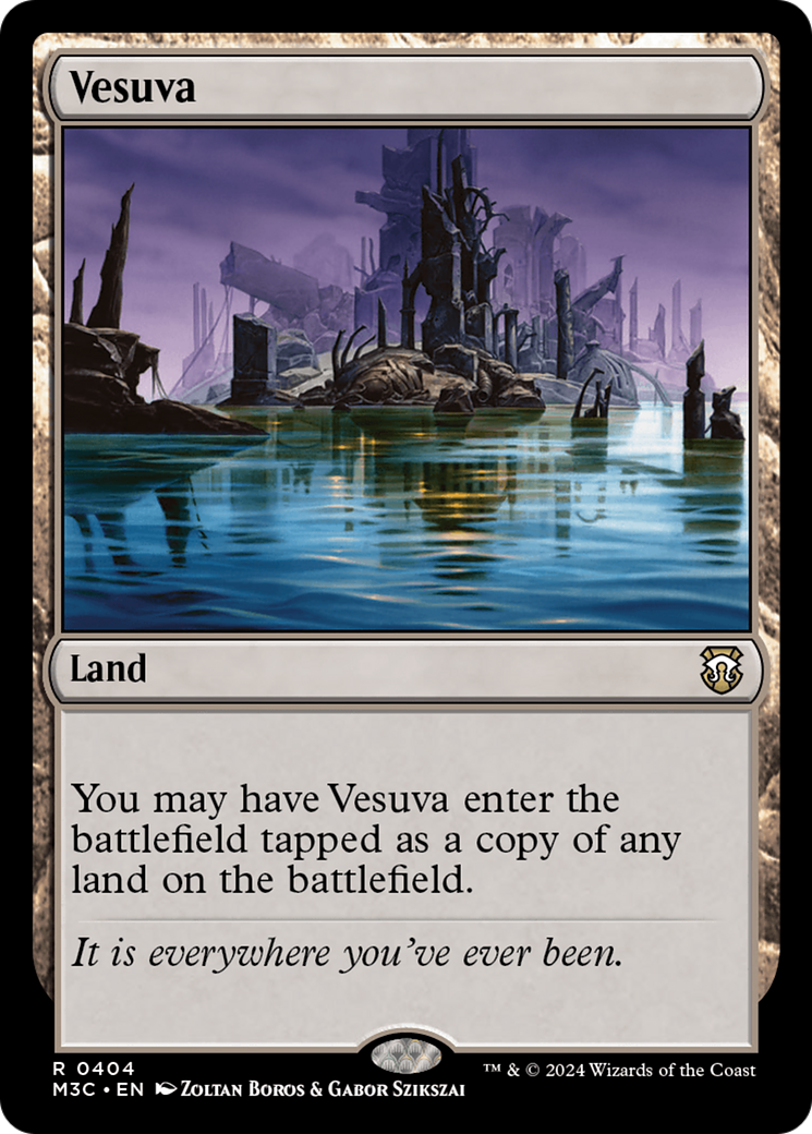 Vesuva (Ripple Foil) [Modern Horizons 3 Commander] - Magic: The Gathering - Card Brawlers | Quebec | Canada |