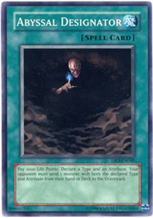 Abyssal Designator [DR3-EN040] Common - Yu-Gi-Oh! - Card Brawlers | Quebec | Canada |
