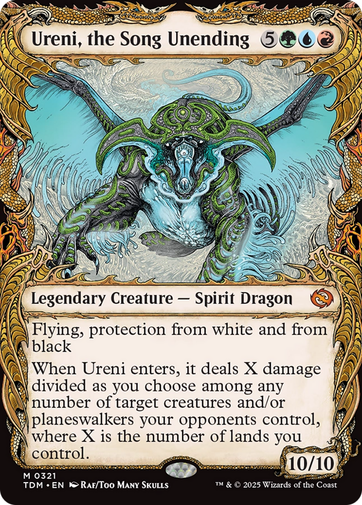 Ureni, the Song Unending (Showcase) [Tarkir: Dragonstorm] - Magic: The Gathering - Card Brawlers | Quebec | Canada |