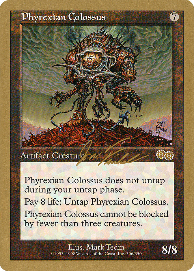 Phyrexian Colossus (Jon Finkel) [World Championship Decks 2000] - Magic: The Gathering - Card Brawlers | Quebec | Canada |