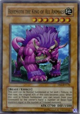 Behemoth the King of All Animals [DR3-EN134] Super Rare - Yu-Gi-Oh! - Card Brawlers | Quebec | Canada |