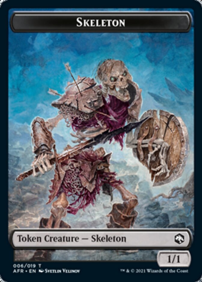 Lost Mine of Phandelver // Skeleton Double-Sided Token [Dungeons & Dragons: Adventures in the Forgotten Realms Tokens] - Magic: The Gathering - Card Brawlers | Quebec | Canada |