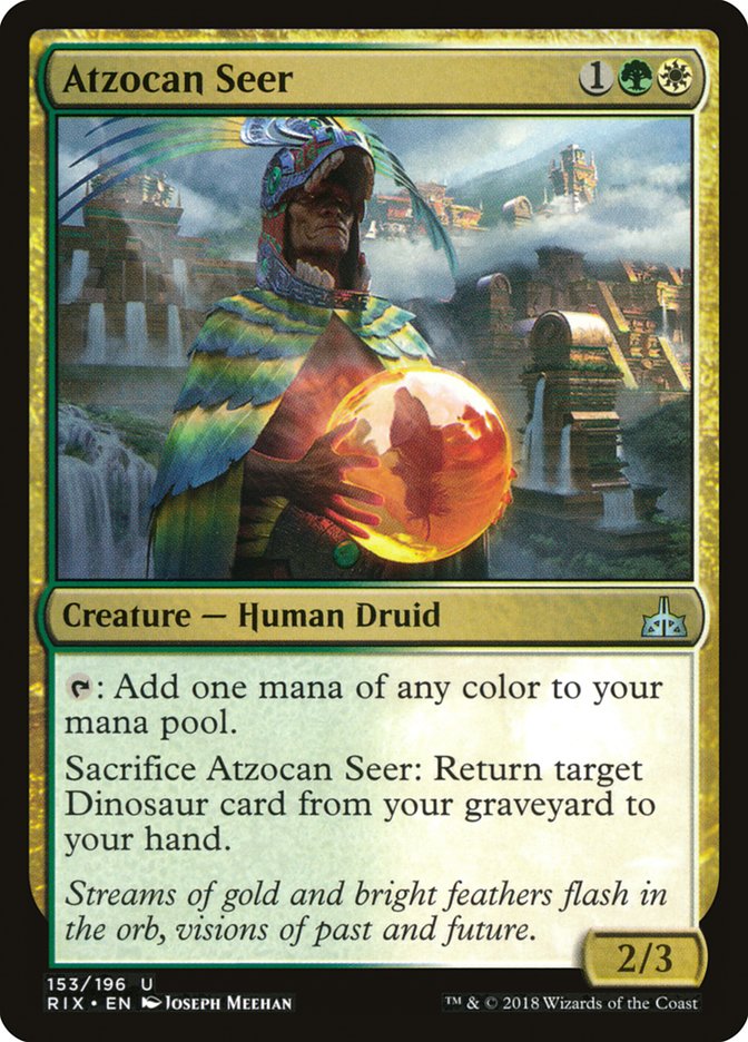 Atzocan Seer [Rivals of Ixalan] - Magic: The Gathering - Card Brawlers | Quebec | Canada |