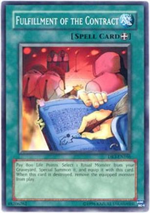 Fulfillment of the Contract [DR3-EN166] Common - Yu-Gi-Oh! - Card Brawlers | Quebec | Canada |