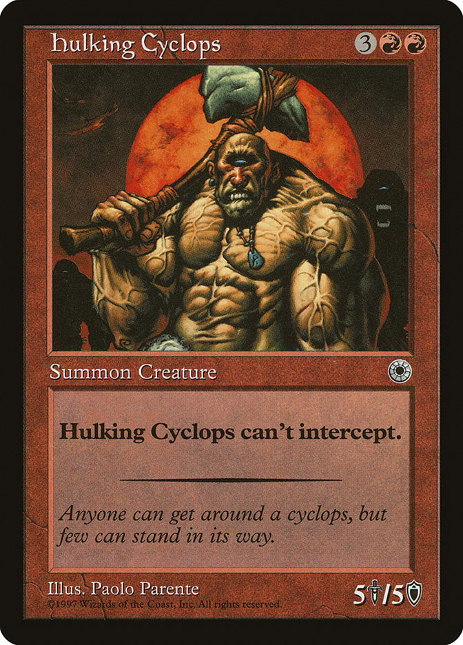 Hulking Cyclops [Portal] - Magic: The Gathering - Card Brawlers | Quebec | Canada |