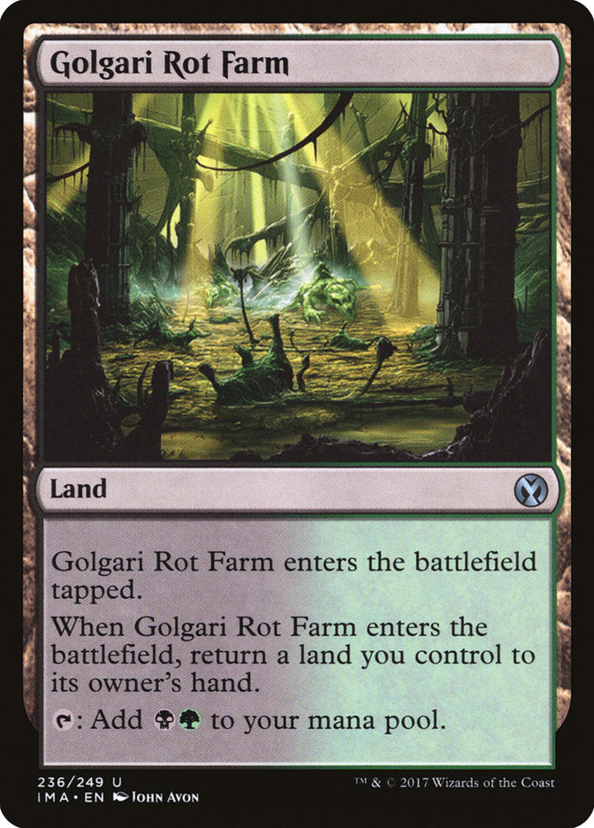 Golgari Rot Farm [Iconic Masters] - Magic: The Gathering - Card Brawlers | Quebec | Canada |