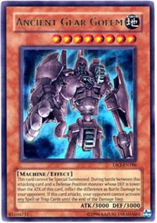 Ancient Gear Golem [DR3-EN186] Ultra Rare - Yu-Gi-Oh! - Card Brawlers | Quebec | Canada |