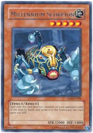 Millennium Scorpion [DR3-EN189] Rare - Yu-Gi-Oh! - Card Brawlers | Quebec | Canada |