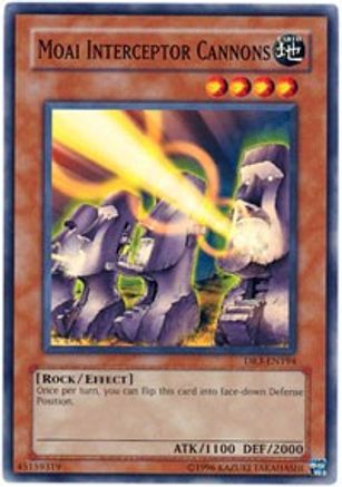 Moai Interceptor Cannons [DR3-EN194] Common - Yu-Gi-Oh! - Card Brawlers | Quebec | Canada |