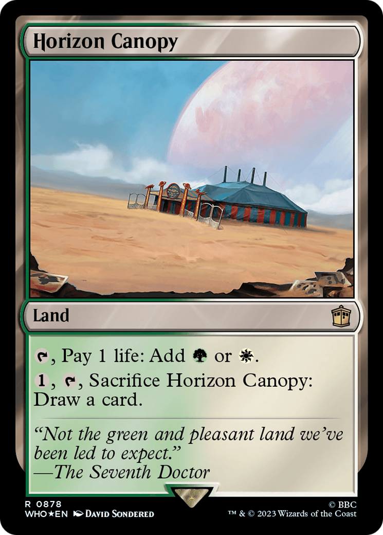 Horizon Canopy (Surge Foil) [Doctor Who] - Magic: The Gathering - Card Brawlers | Quebec | Canada |