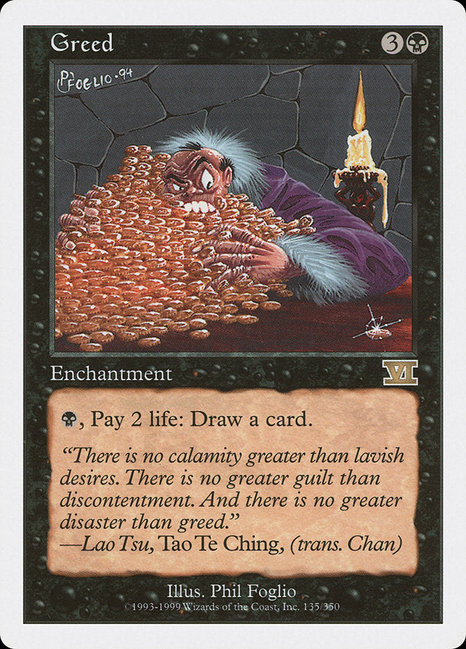 Greed [Classic Sixth Edition] - Magic: The Gathering - Card Brawlers | Quebec | Canada |