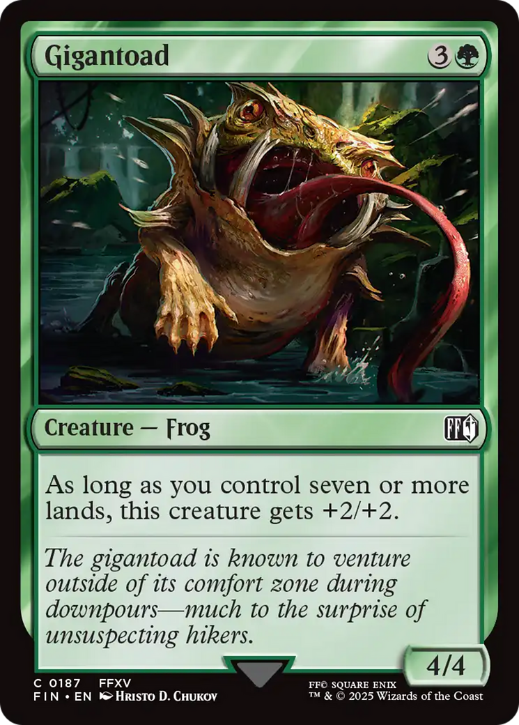 Gigantoad [FINAL FANTASY] - Magic: The Gathering - Card Brawlers | Quebec | Canada |