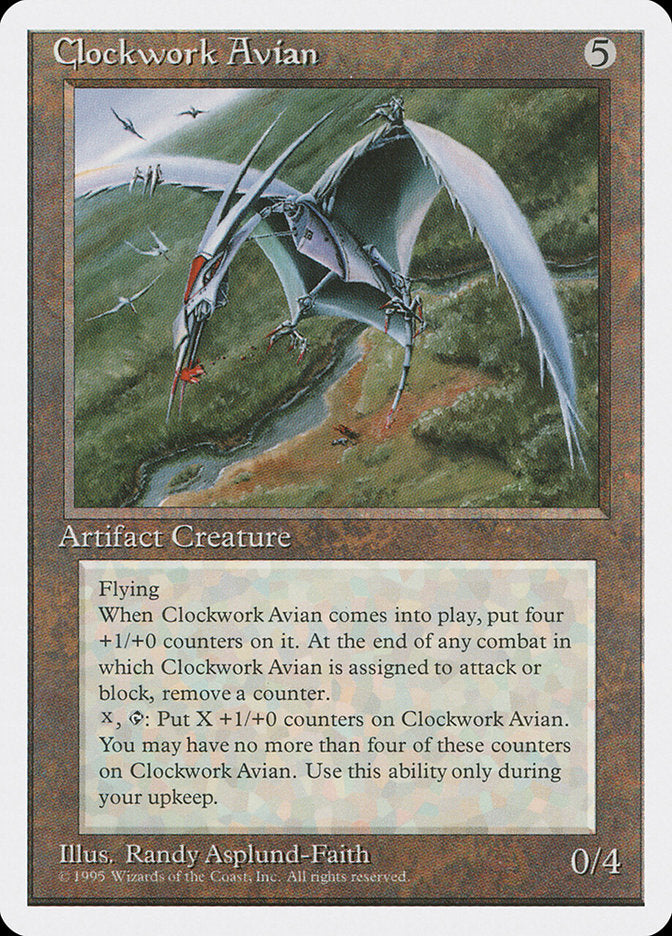 Clockwork Avian [Fourth Edition] - Magic: The Gathering - Card Brawlers | Quebec | Canada |