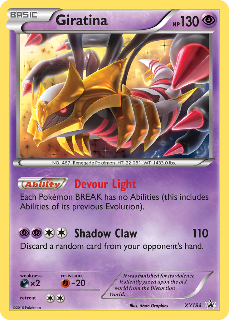 Giratina (XY184) [XY: Black Star Promos] - Pokémon - Card Brawlers | Quebec | Canada |