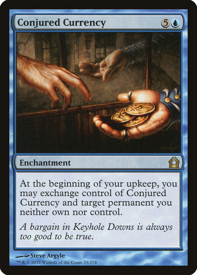 Conjured Currency [Return to Ravnica] - Magic: The Gathering - Card Brawlers | Quebec | Canada |