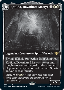 Katilda, Dawnhart Martyr // Katilda's Rising Dawn [Innistrad: Double Feature] - Magic: The Gathering - Card Brawlers | Quebec | Canada |