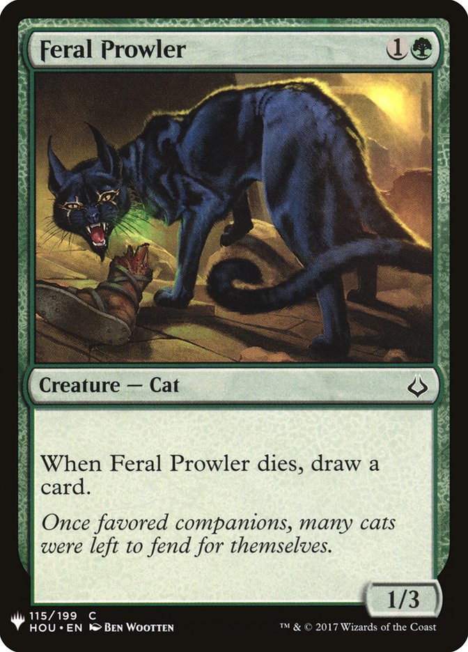 Feral Prowler [Mystery Booster] - Magic: The Gathering - Card Brawlers | Quebec | Canada |
