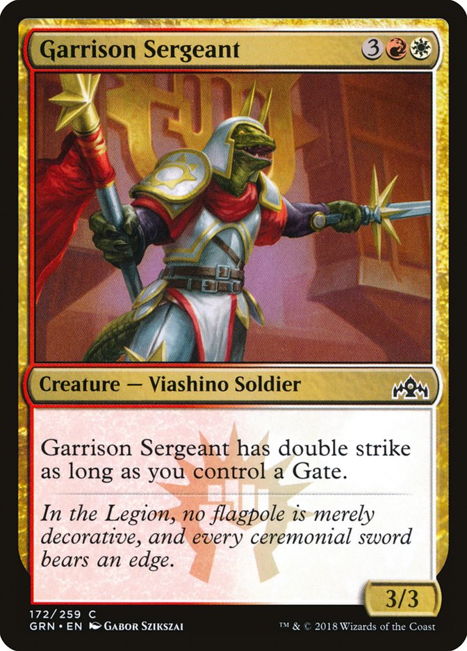 Garrison Sergeant [Guilds of Ravnica] - Magic: The Gathering - Card Brawlers | Quebec | Canada |