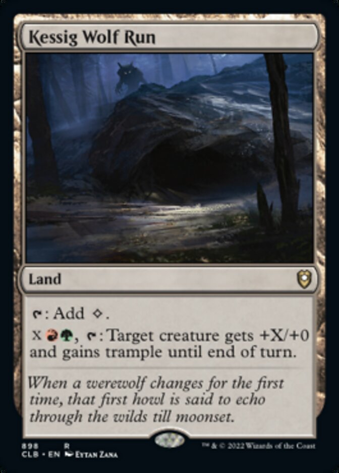Kessig Wolf Run [Commander Legends: Battle for Baldur's Gate] - Magic: The Gathering - Card Brawlers | Quebec | Canada |