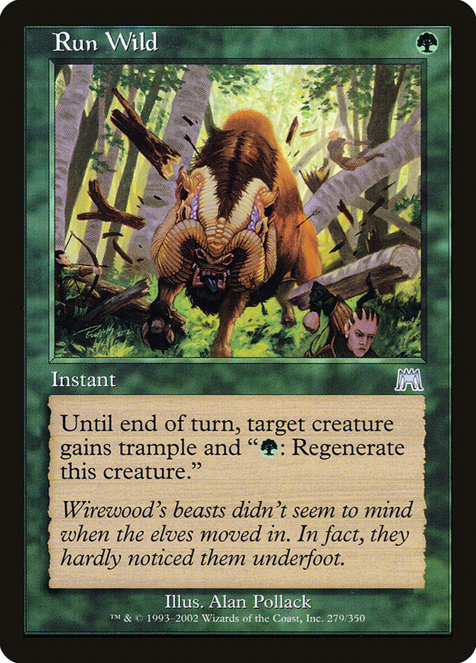 Run Wild [Onslaught] - Magic: The Gathering - Card Brawlers | Quebec | Canada |