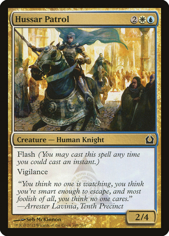 Hussar Patrol [Return to Ravnica] - Magic: The Gathering - Card Brawlers | Quebec | Canada |
