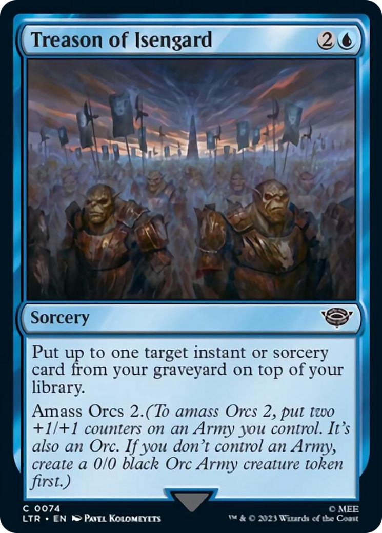 Treason of Isengard [The Lord of the Rings: Tales of Middle-Earth] - Magic: The Gathering - Card Brawlers | Quebec | Canada |