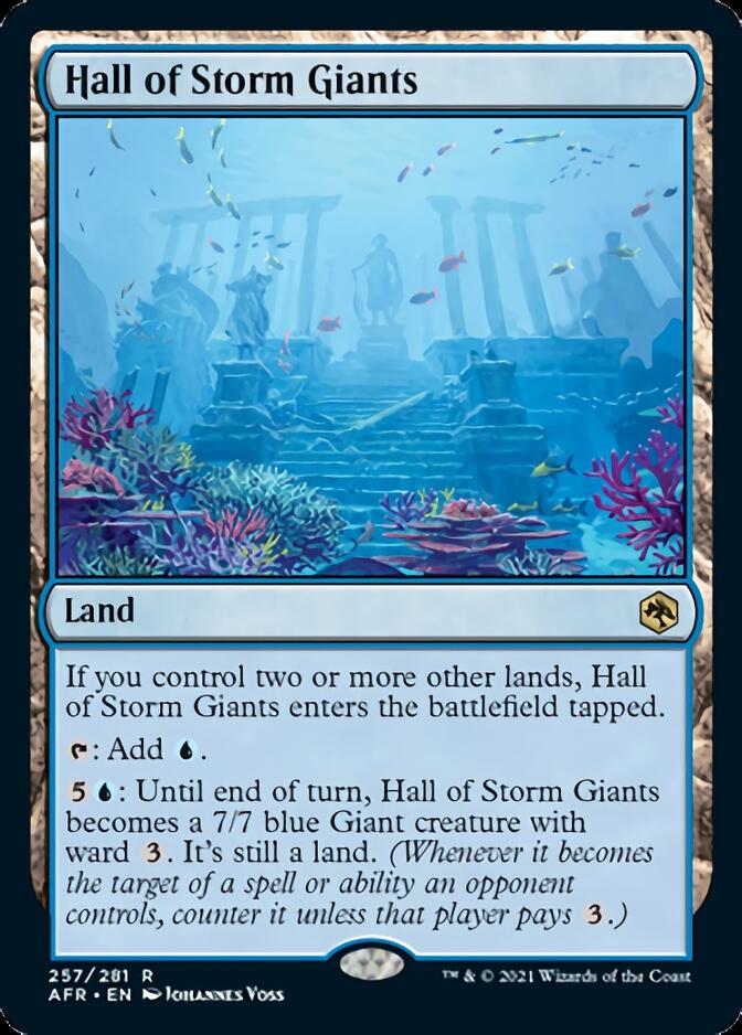 Hall of Storm Giants [Dungeons & Dragons: Adventures in the Forgotten Realms] - Magic: The Gathering - Card Brawlers | Quebec | Canada |