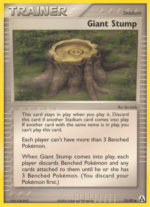 Giant Stump (75/92) [EX: Legend Maker] - Pokémon - Card Brawlers | Quebec | Canada |