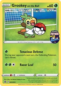 Grookey on the Ball (003/005) [Miscellaneous Cards] - Pokémon - Card Brawlers | Quebec | Canada |