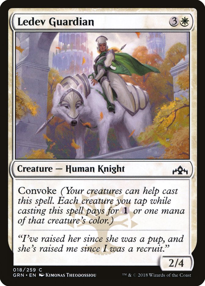 Ledev Guardian [Guilds of Ravnica] - Magic: The Gathering - Card Brawlers | Quebec | Canada |