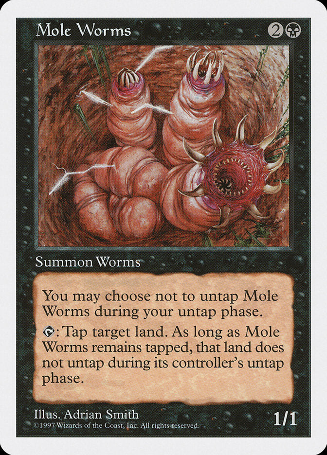 Mole Worms [Fifth Edition] - Magic: The Gathering - Card Brawlers | Quebec | Canada |
