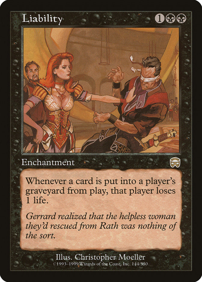 Liability [Mercadian Masques] - Magic: The Gathering - Card Brawlers | Quebec | Canada |
