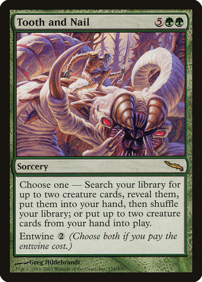 Tooth and Nail [Mirrodin] - Magic: The Gathering - Card Brawlers | Quebec | Canada |