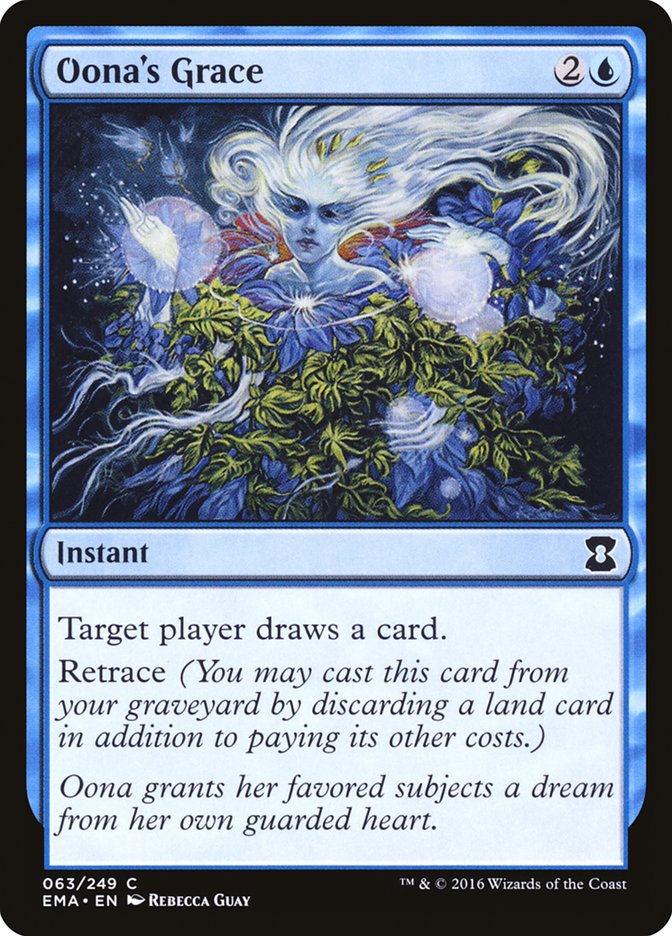 Oona's Grace [Eternal Masters] - Magic: The Gathering - Card Brawlers | Quebec | Canada |