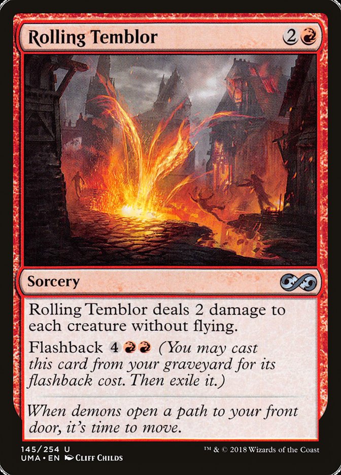 Rolling Temblor [Ultimate Masters] - Magic: The Gathering - Card Brawlers | Quebec | Canada |
