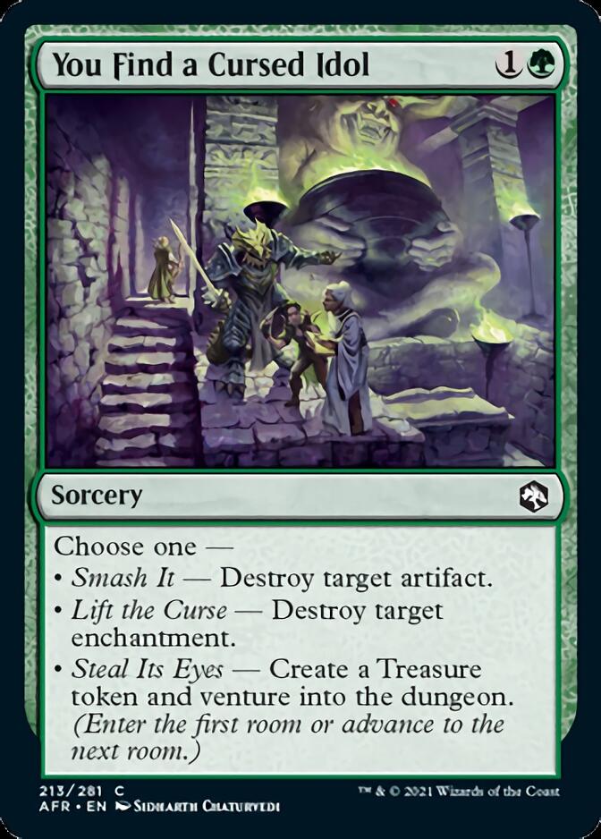 You Find a Cursed Idol [Dungeons & Dragons: Adventures in the Forgotten Realms] - Magic: The Gathering - Card Brawlers | Quebec | Canada |