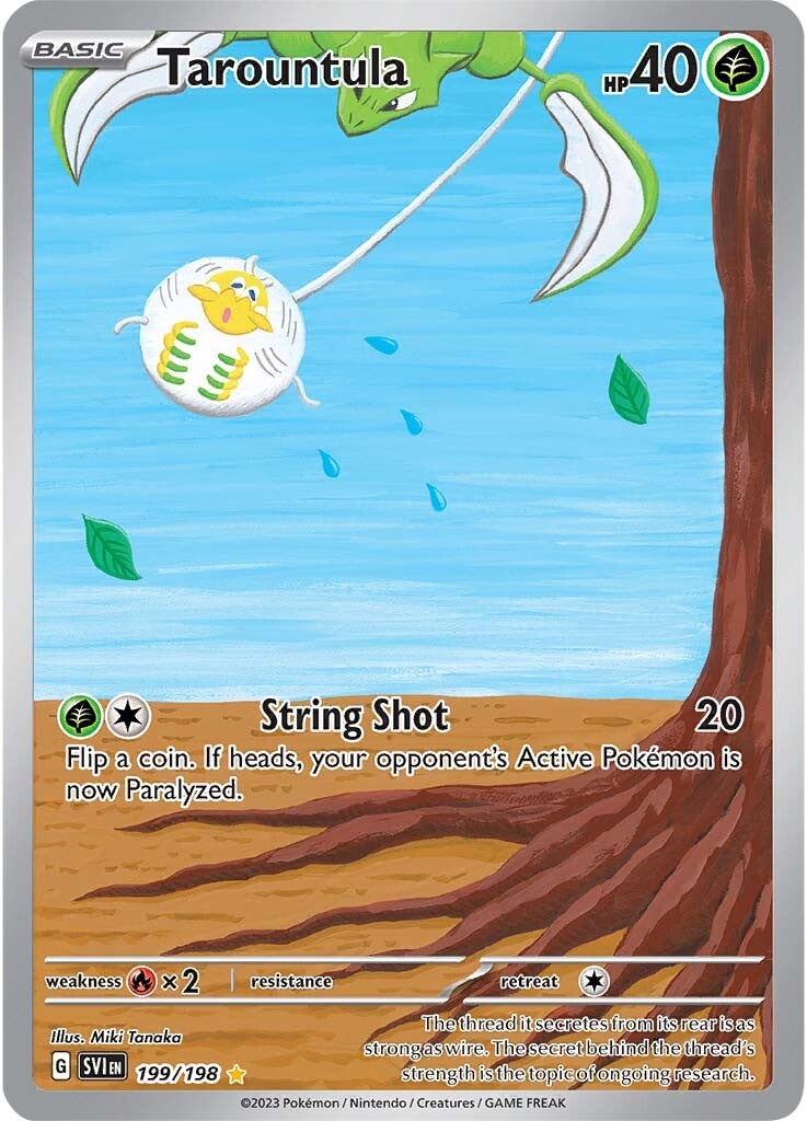 Tarountula (199/198) [Scarlet & Violet: Base Set] - Pokémon - Card Brawlers | Quebec | Canada |