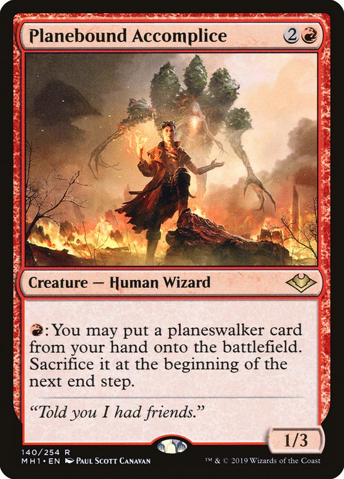 Planebound Accomplice [Modern Horizons] - Magic: The Gathering - Card Brawlers | Quebec | Canada |